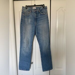 Zara Straight Leg Jeans - size 8